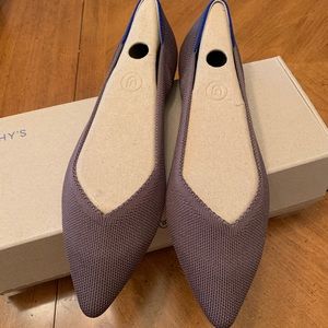 Brand new never worn Rothys mink points